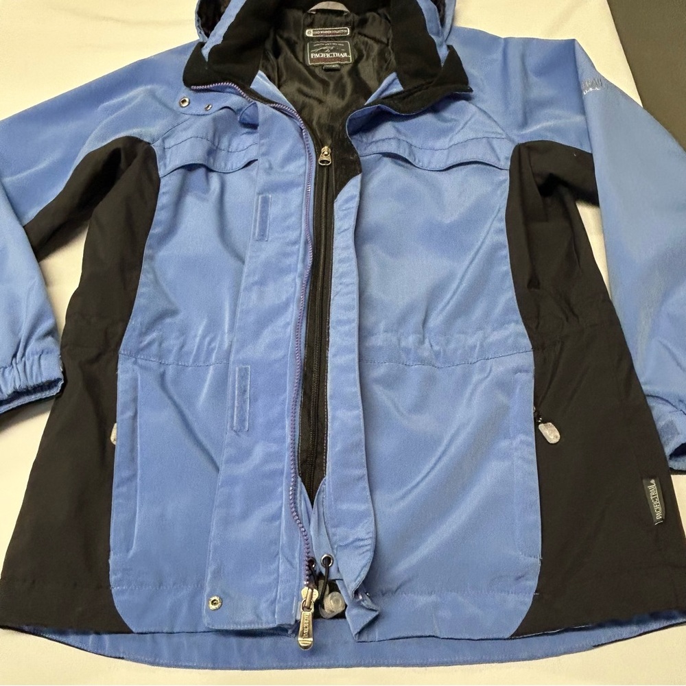 Pacific Trail Womens Parka Jacket Size M Hooded Full Zip Gorpcore Trails Cabin - Picture 3 of 11